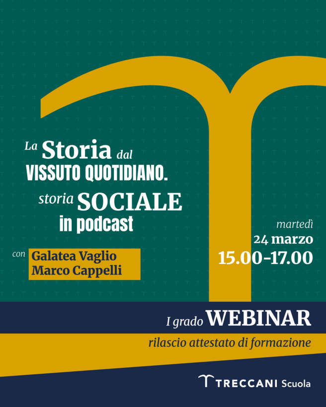 La storia sociale in&nbsp;podcast