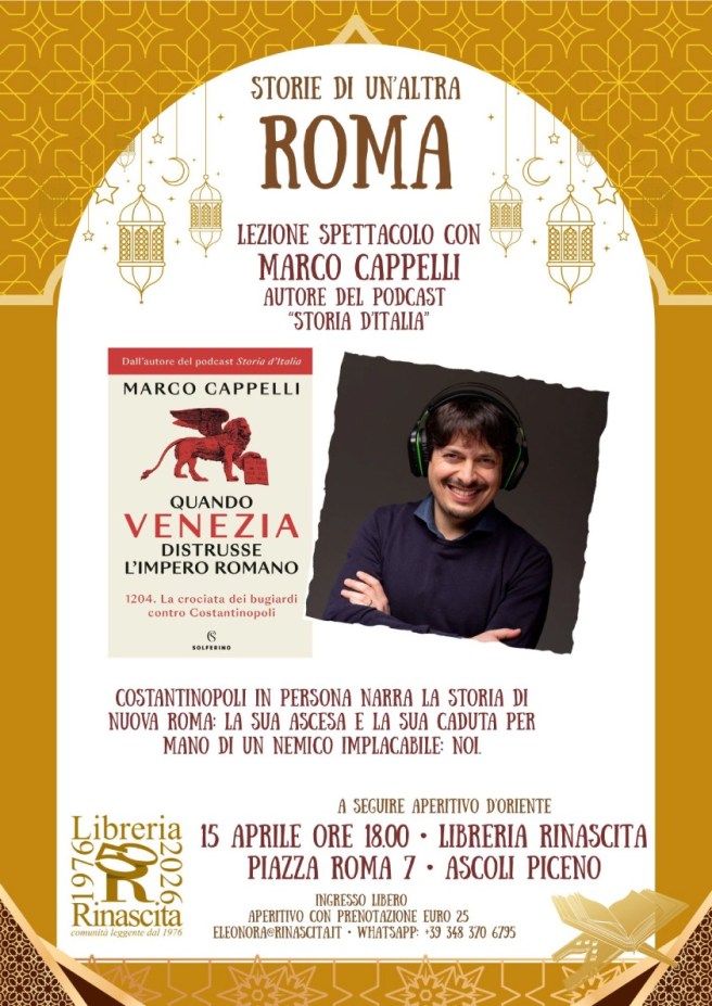 La prossima settimana sono ad Ascoli e&nbsp;Chieti!